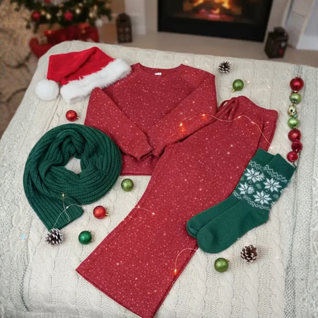 BELLE | Sparkling Winter Two-Piece Set