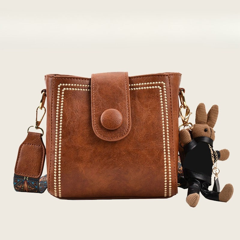 ETHEL | Vintage Shoulder Bag With Adjustable Strap