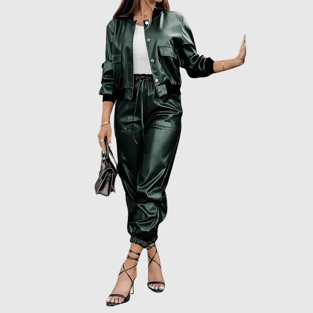 LIVIA | Ribbed Two-Piece Set