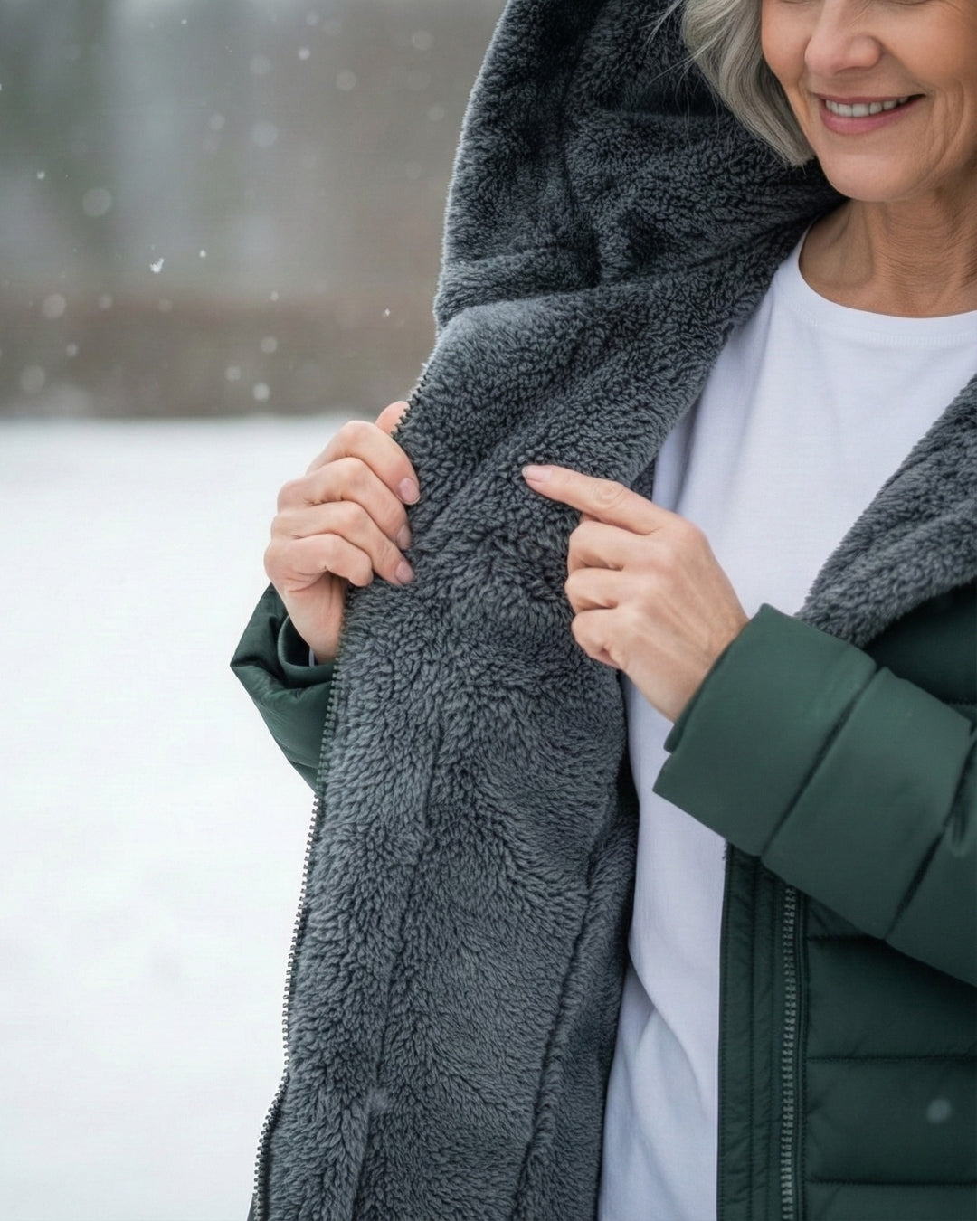 HARRIET | Fleece Lined Puffer Coat