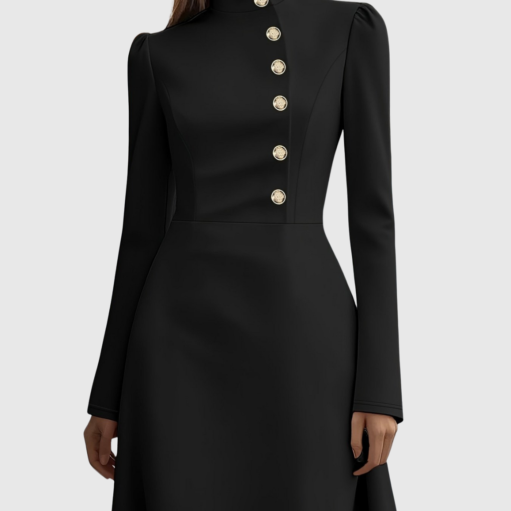 GLOE | French-Style Slim-Fit Dress