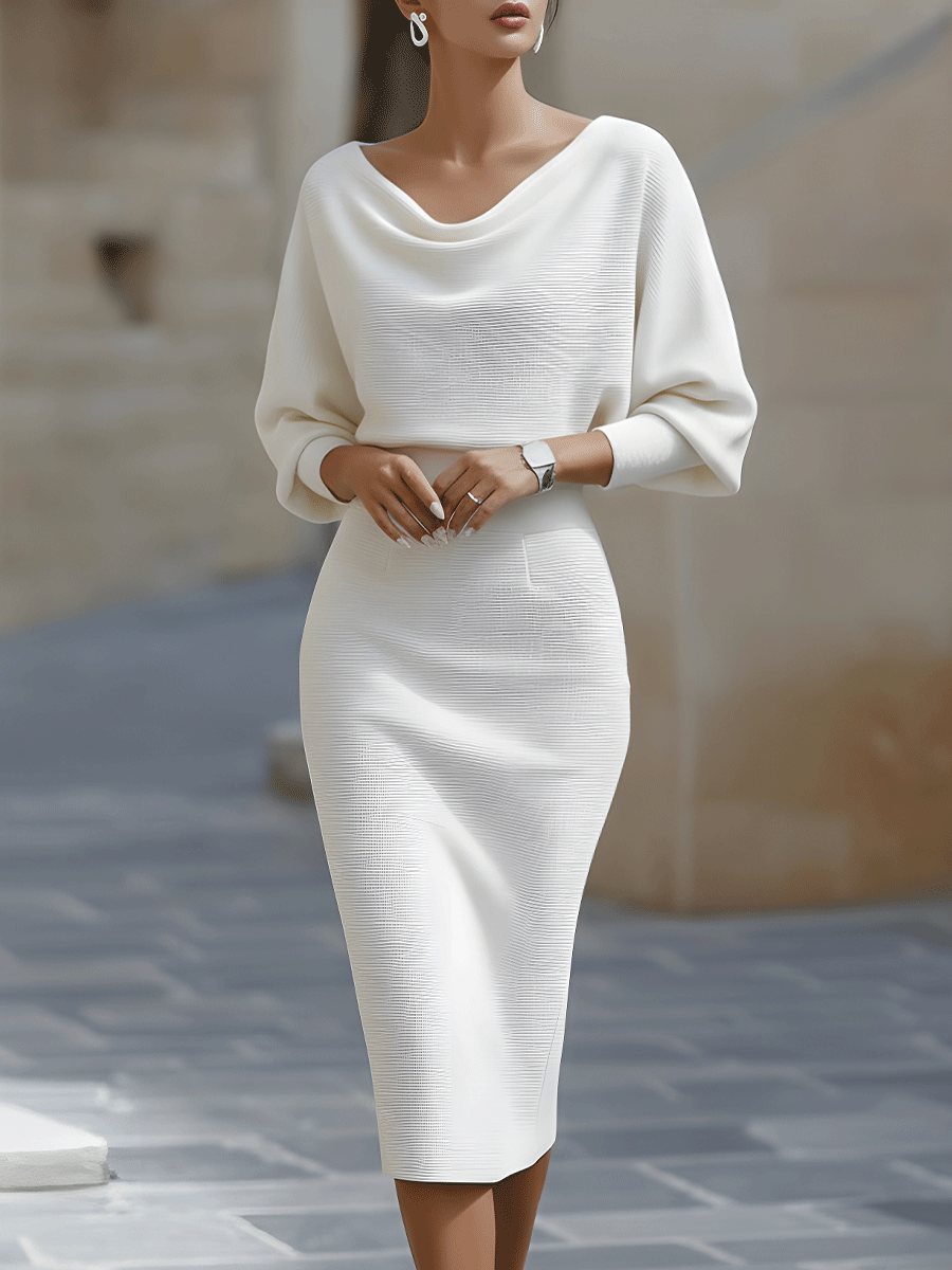 ELOWEN | Luxurious Midi Dress