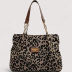 Leopard Canvas Shopping Bag