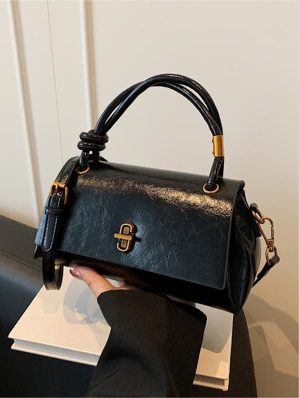 EMMA | Stylish Small Satchel With Crossbody Shoulder Bag