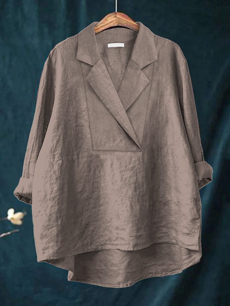 CALYSSA | Collared Everyday Blouse
