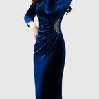 LILLO | Slit Ruched Dress