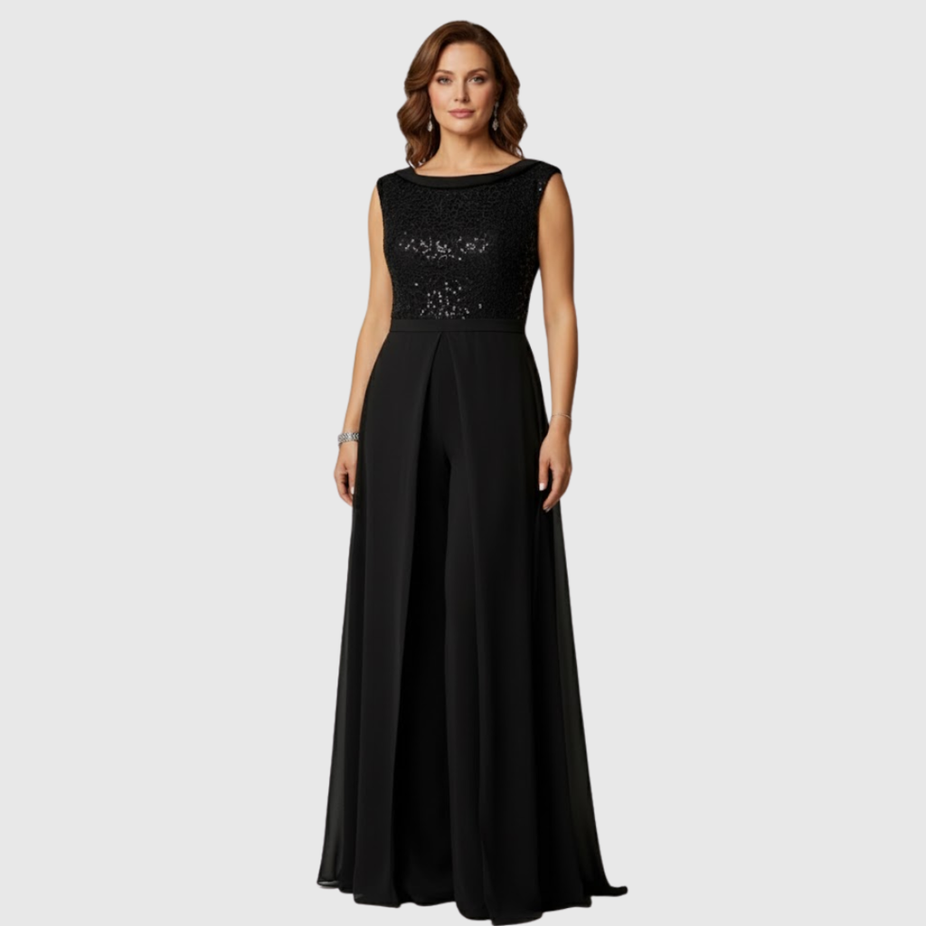 ZORAIDA | Stylish Sleeveless Jumpsuit Dress