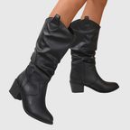 HATTIE | Brown Western Boots