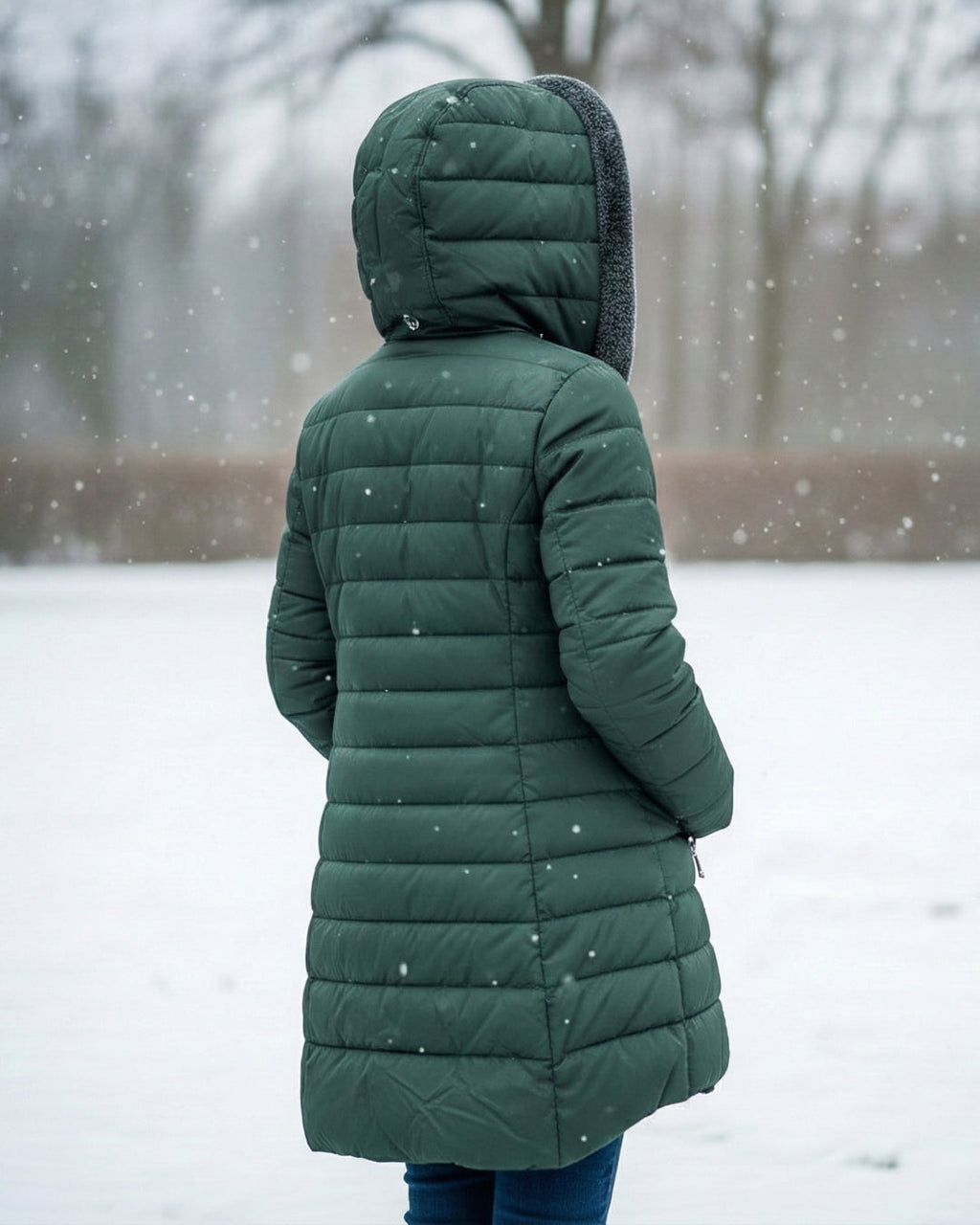 HARRIET | Fleece Lined Puffer Coat