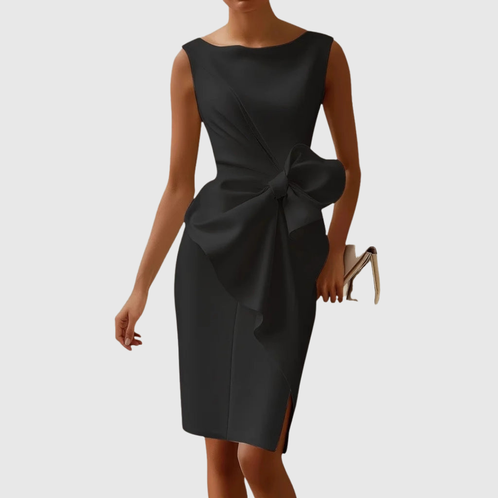 AINSLEY | Stylish Sleeveless Midi Dress