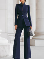 ADRIELLE | Elegant Blazer & Trouser Suit Set