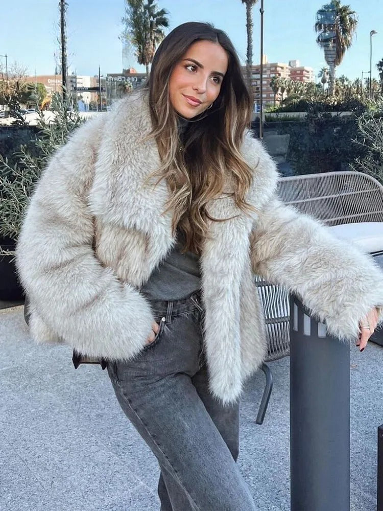 FIORINA | Faux Fur Jacket
