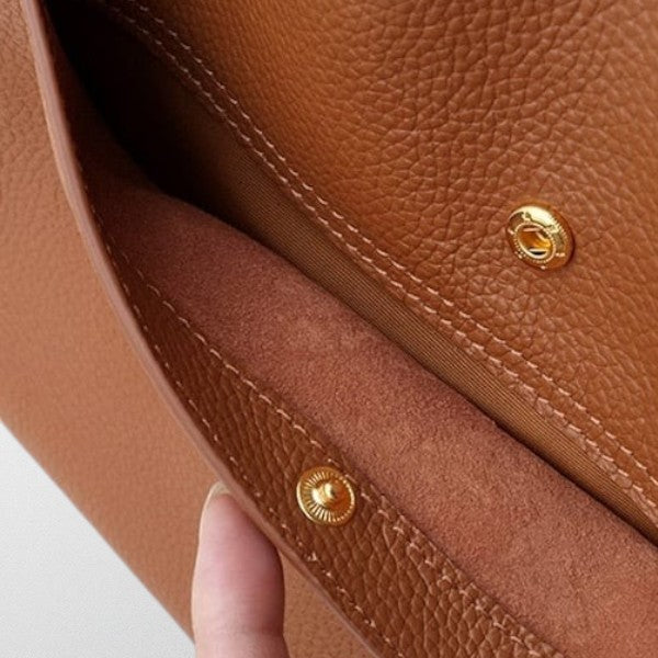 OLIVIA | Solid Color Simple Shoulder Bag