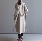 CERYS | Collared Caramel Trench Coat