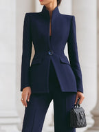 ADRIELLE | Elegant Blazer & Trouser Suit Set