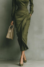 MELIORA | Wrap-Style Maxi Dress