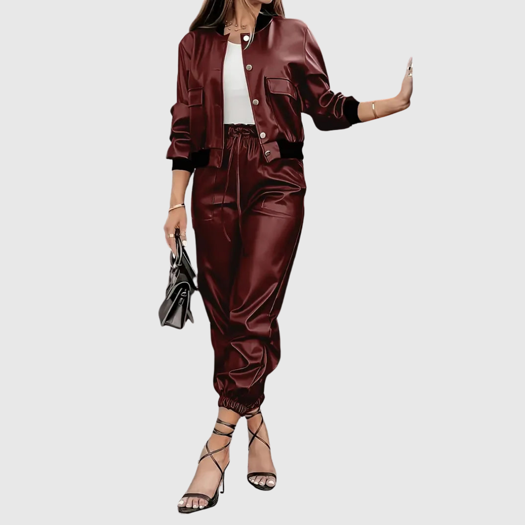 LIVIA | Ribbed Two-Piece Set
