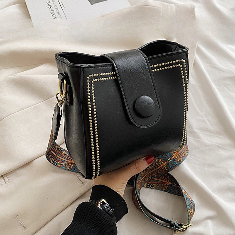 ETHEL | Vintage Shoulder Bag With Adjustable Strap