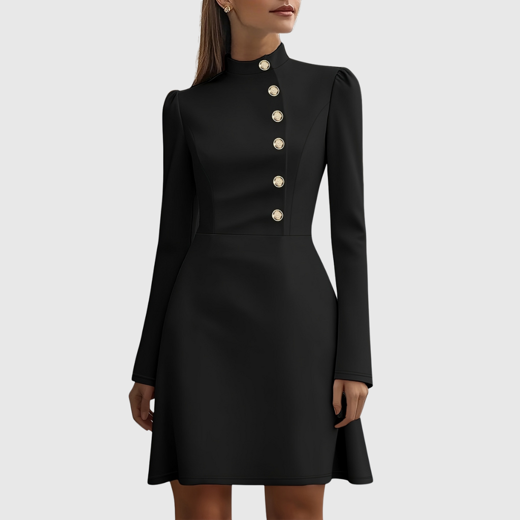 GLOE | French-Style Slim-Fit Dress