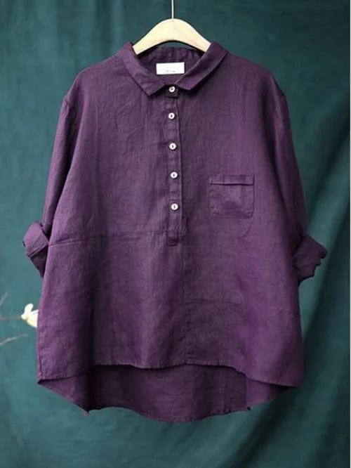 FENORA | Collared Everyday Blouse Everyday