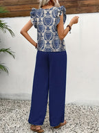 AMELIA | Elegant Paisley Two-Piece Set