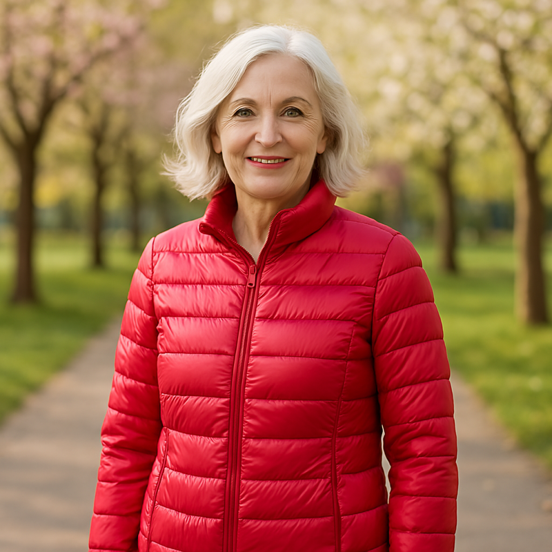 ULLA | Red Classic Padded Jacket
