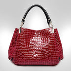 ROSIE | Crocodile Shoulder Bag