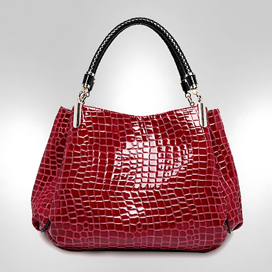 ROSIE | Crocodile Shoulder Bag