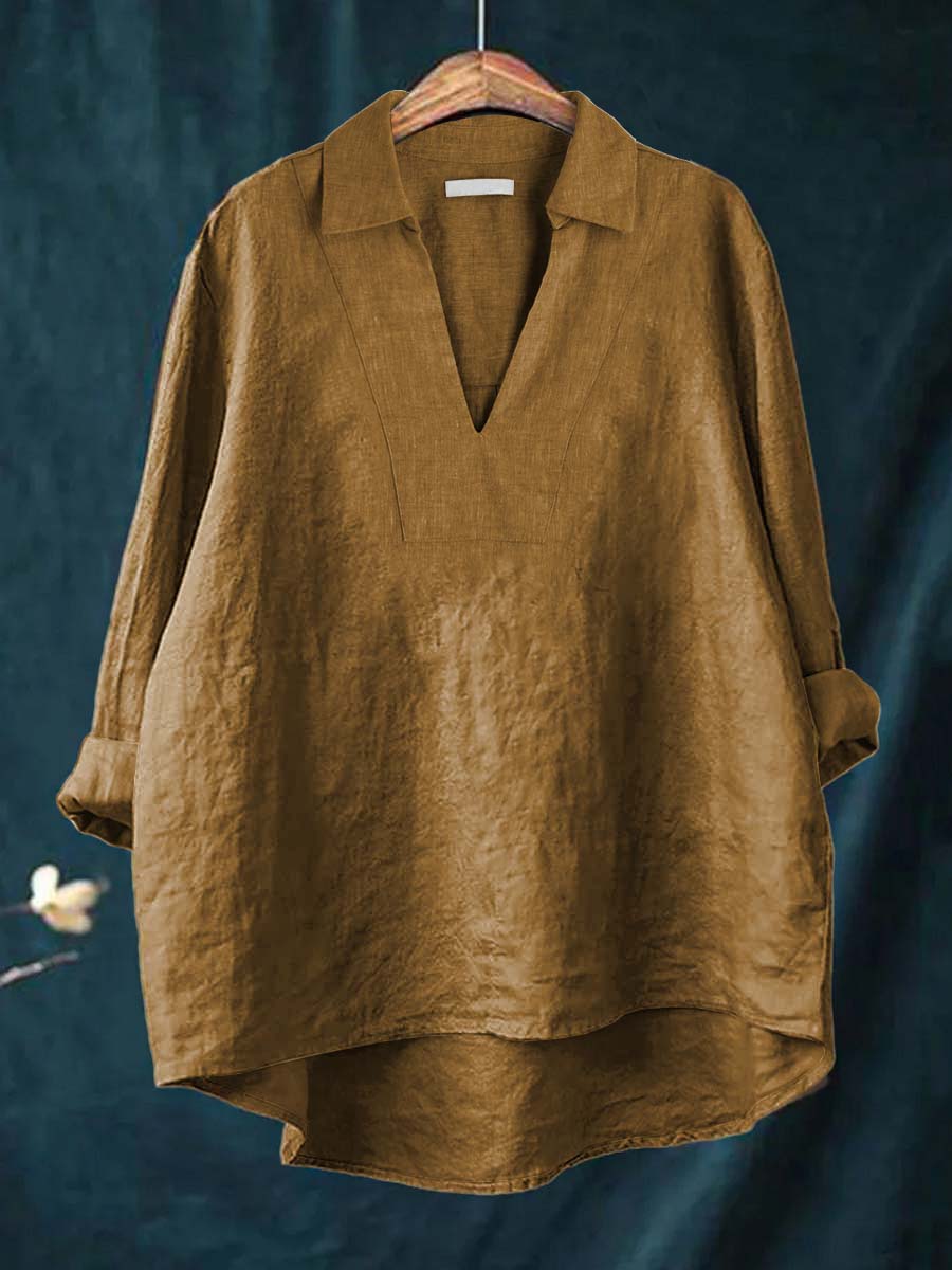 CELESTINE | Collared Everyday Blouse Relaxed