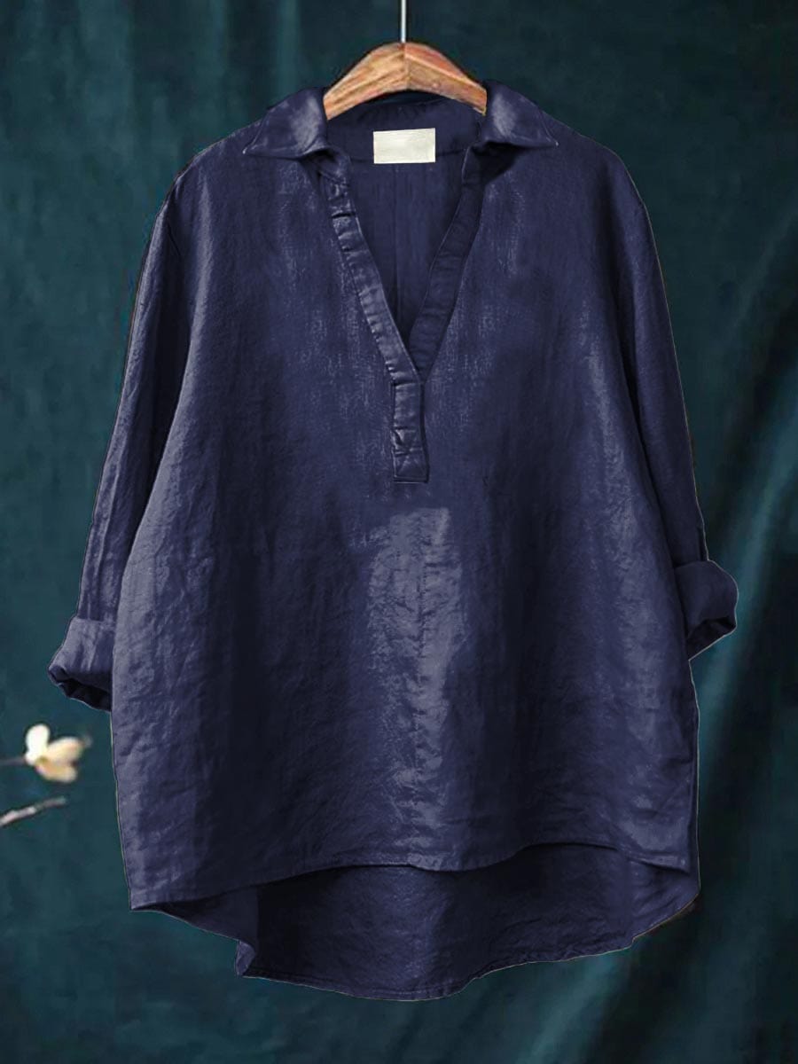 NERINA | Collared Everyday Blouse Textured
