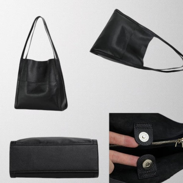 OLIVIA | Solid Color Simple Shoulder Bag