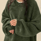 EVERLIGHT | Split Detail Casual Sweater