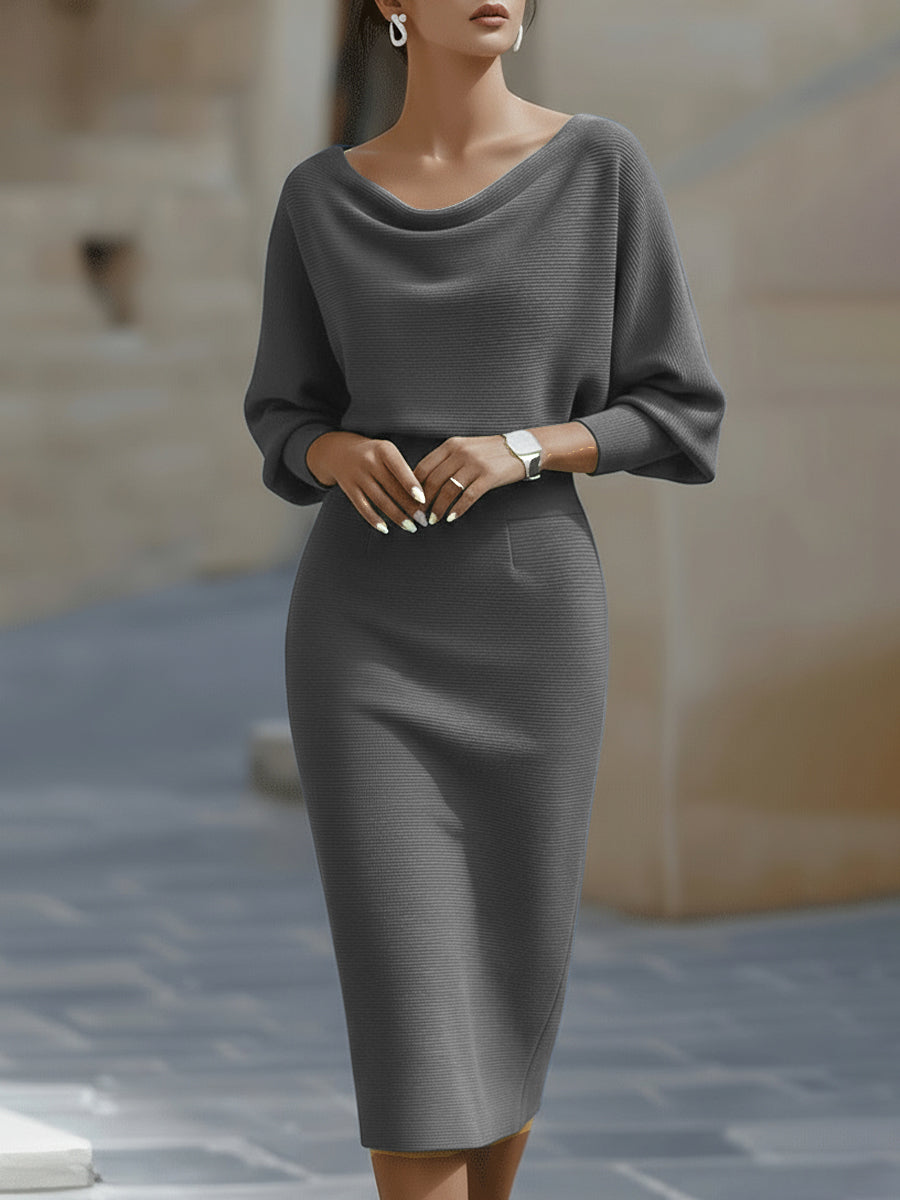 ELOWEN | Luxurious Midi Dress