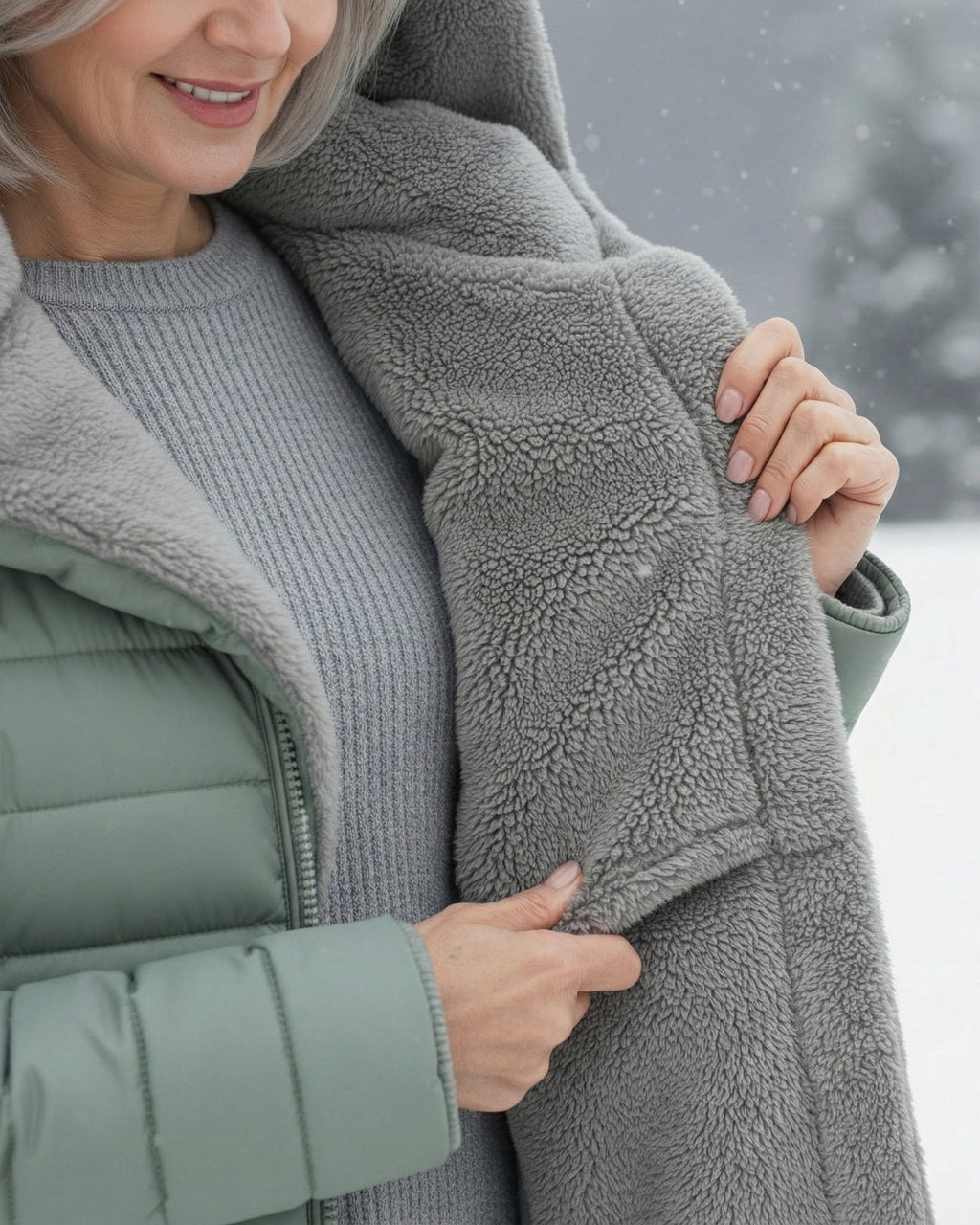 HARRIET | Fleece Lined Puffer Coat