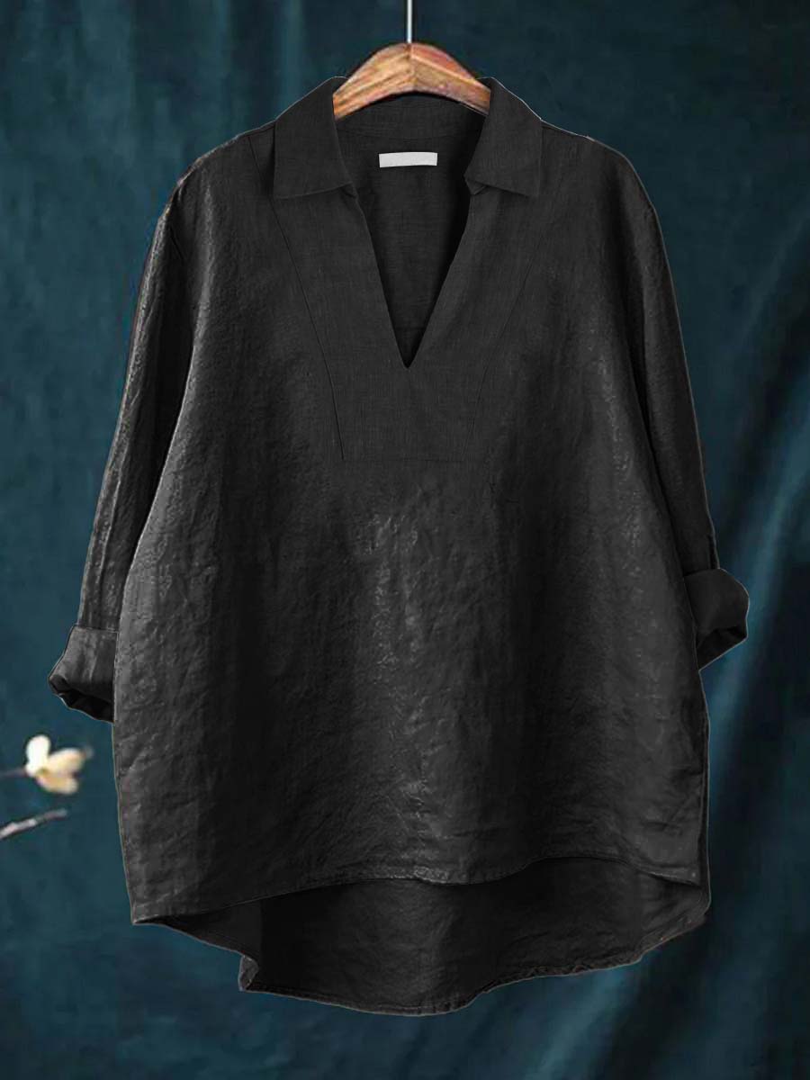 CELESTINE | Collared Everyday Blouse Relaxed