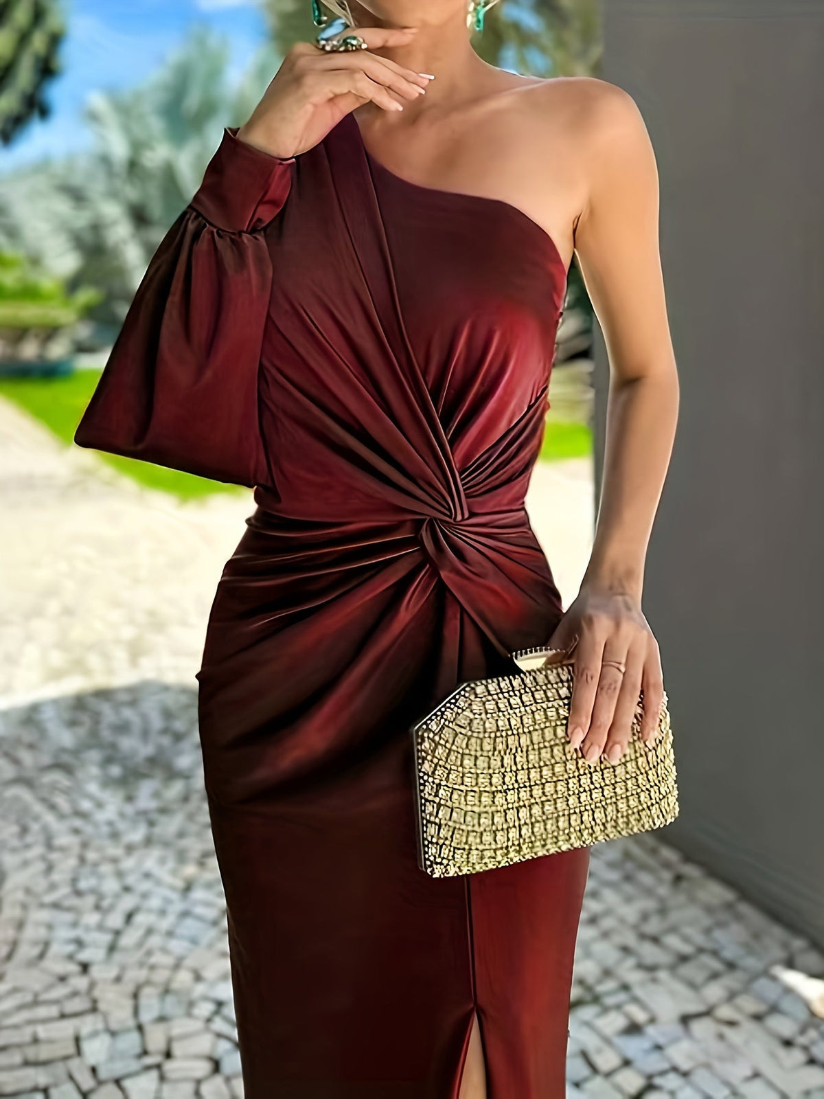 MELYSSA | Elegant Evening Maxi Dress
