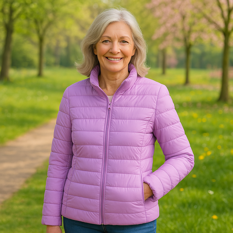 ULLA | Lilac Classic Padded Jacket