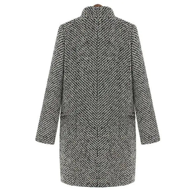 EVADINE | Elegant Long Coat