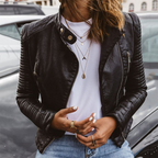 Sabrynne Leather Jacket