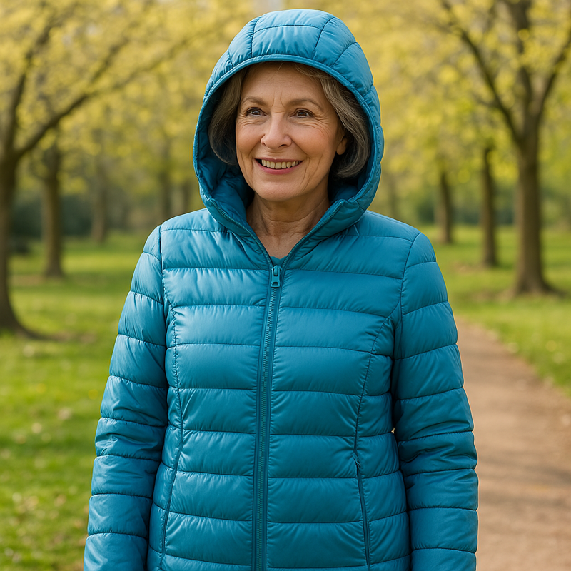 METTA | Ocean Blue Everyday Padded Jacket