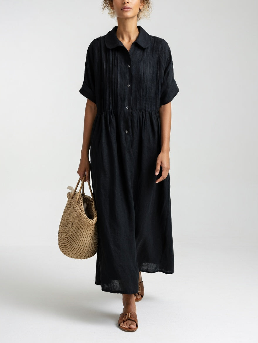 LYSANDRA | Long Shirt Dress