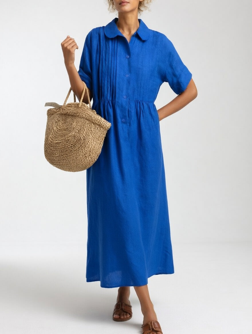 LYSANDRA | Long Shirt Dress
