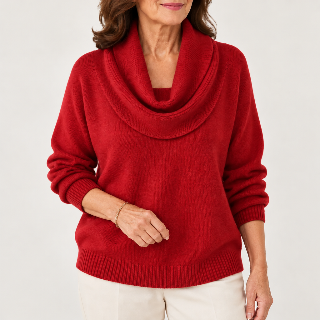 Carys | Soft Cowl Neck Jumper