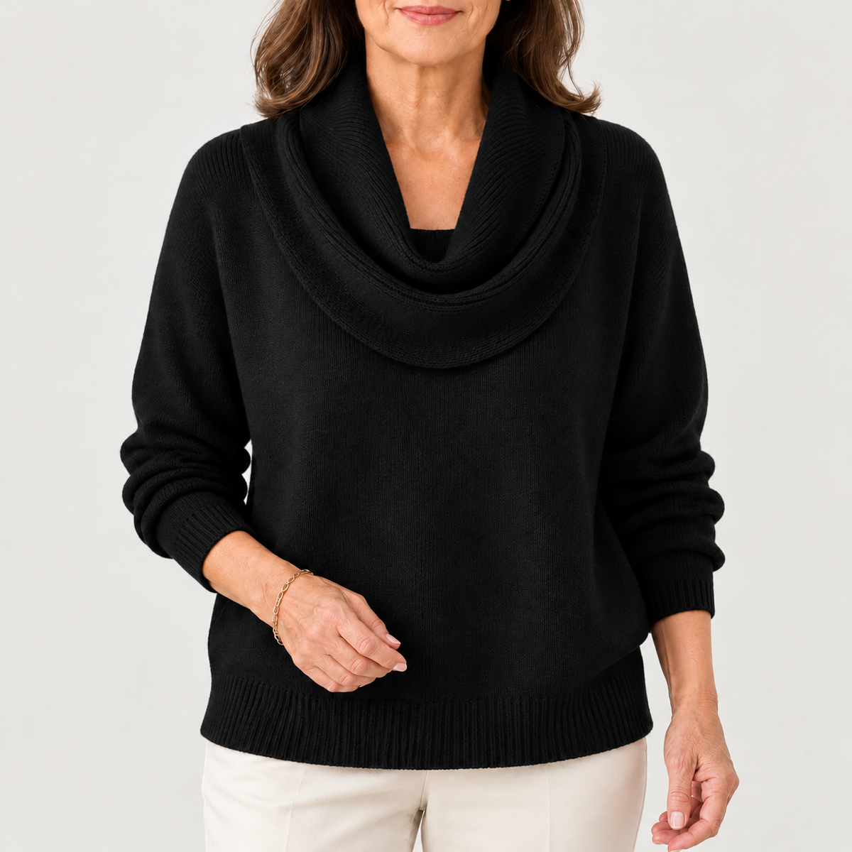 Carys | Soft Cowl Neck Jumper