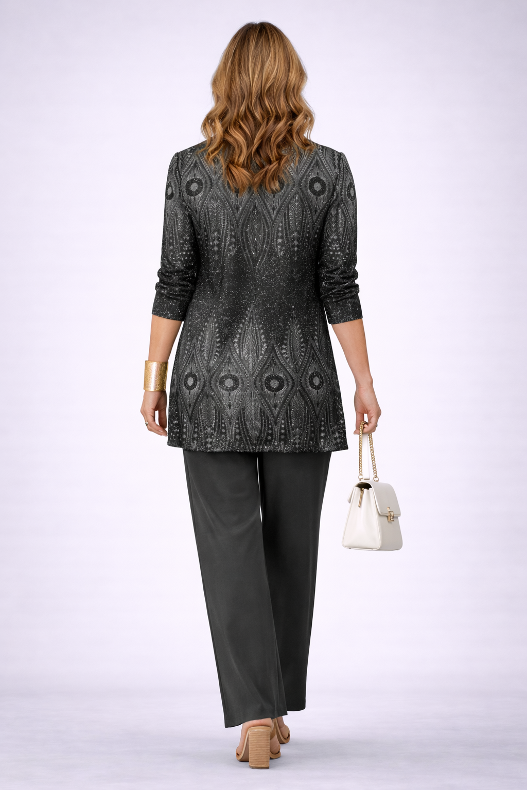 HEDLEY | Open-Front Three-Piece Trouser Set Relaxed