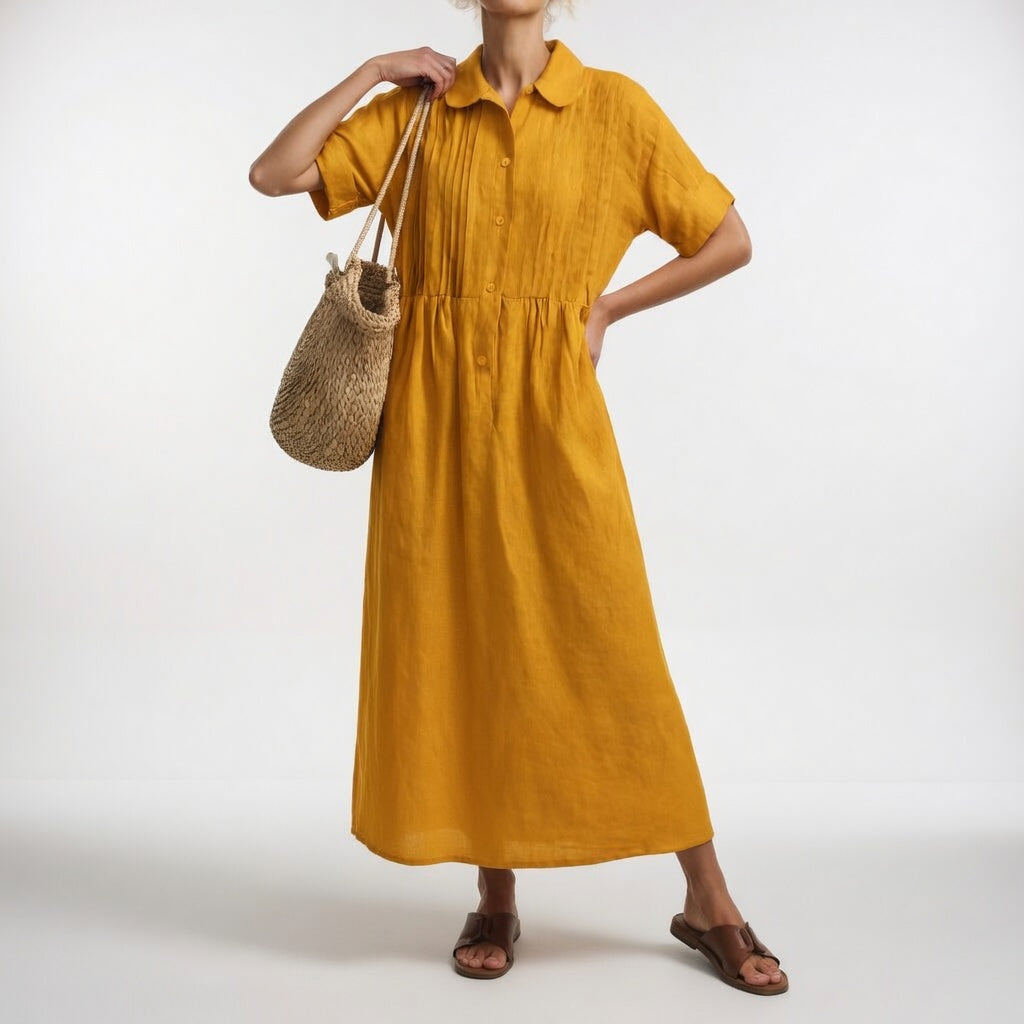 LYSANDRA | Long Shirt Dress