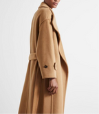 CERYS | Collared Caramel Trench Coat