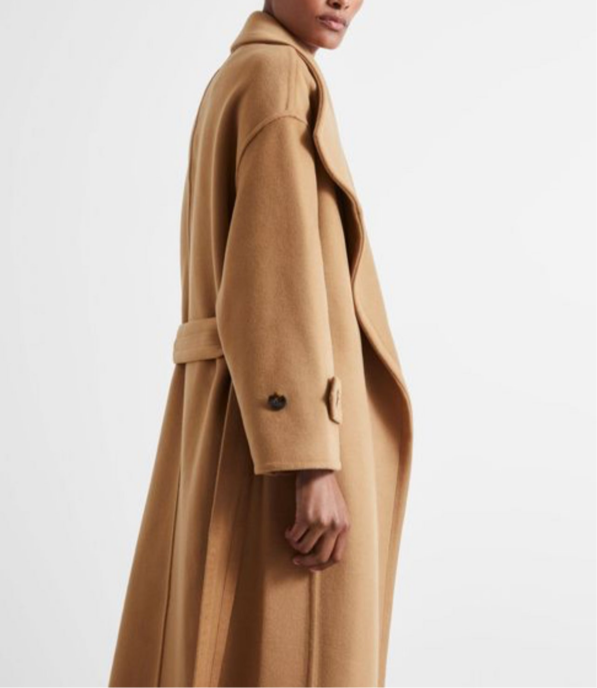 CERYS | Collared Caramel Trench Coat