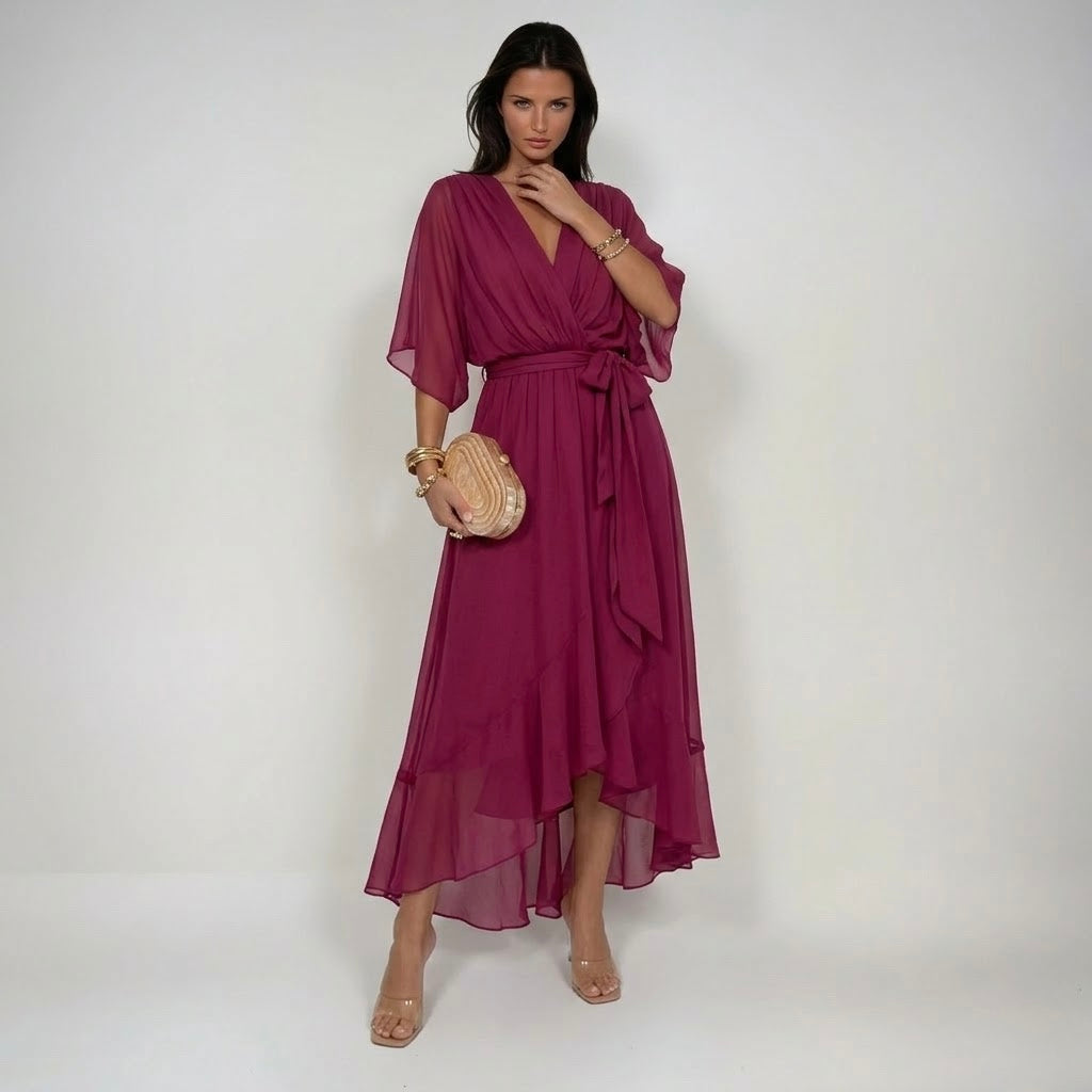 MARTADRESS | V-Neck Dress