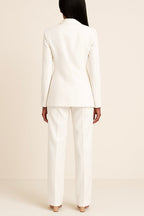 ZOE | Chic Formal Suit Set With Tailored Long Blazer